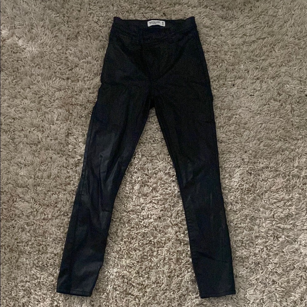 Abercrombie & Fitch Black Skinny Jeans Full Length